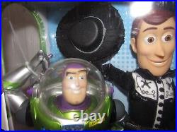 Disney Store Toy Story Buzz Light Year & Woody Doll Limited Edition 17