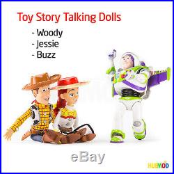 Disney Store Toy Story Buzz Lightyear Woody Jessie Talking Action Figure Dolls