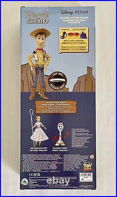 Disney Store Toy Story Interactive Talking Woody Pull String Doll Action Figure