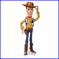 Disney Store Toy Story Interactive Talking Woody Pull String Doll Action Figure