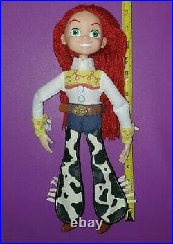 Disney Store Toy Story Pull String Jessie Woody Dolls Talking Buzz Lightyear
