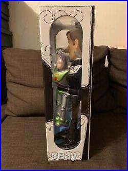 Disney Store Toy Story Talking Woody & Buzz Lightyear Limited Edition Doll
