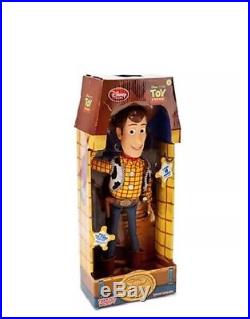 Disney Store Woody & Jessie Talking Figure Pull String Doll Set Toy Story NIB
