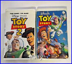 Disney TOY STORY Lot! Woody, Bullseye, alien, Figures, VHS Movies & More