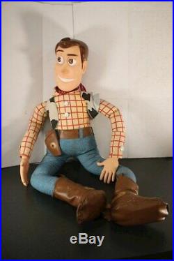 Disney TOY STORY Woody 1995 Promotional Frito-Lay Thinkway 4ft Life Size Doll