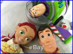 Disney Talking Toy Story Woody & Jessie Pull String Doll 15 & Buzz (Thinkway)