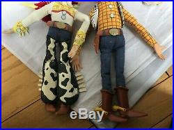 Disney Talking Toy Story Woody & Jessie Pull String Doll 15 & Buzz (Thinkway)