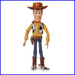 Disney Talking Woody Doll Toy Story 4 Deluxe Action Figure 35cm Toy Detector