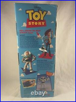 Disney Talking Woody Toy Story Pull String Thinkway 1995/96 NEW in Box #62943