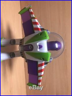 Disney Thinkway Toy Story Interactive Talking Buzz Lightyear & Woody Doll Figure