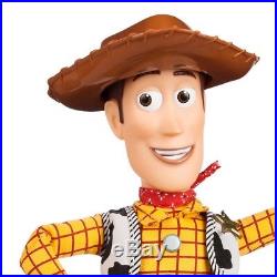 Disney Toy Story 12'' Talking Buzz Lightyear AND 16'' Talking Woody Figure doll