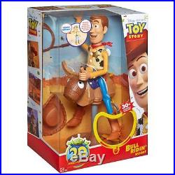 Disney Toy Story 12 Woody Talking Action Figure Bull Kids Toy Doll Gift New