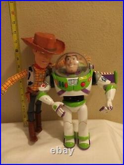 Disney Toy Story 16 TALKING Woody BUZZ Lightyear Action figure Doll FROM LONDON