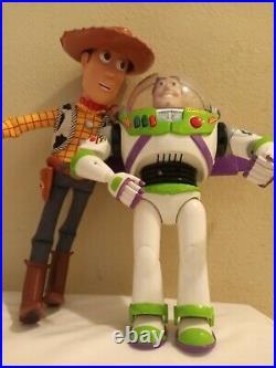 Disney Toy Story 16 TALKING Woody BUZZ Lightyear Action figure Doll FROM LONDON