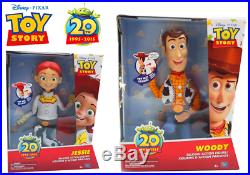 Disney Toy Story 20th Anniversary Woody Jessie Talking Action Figures Doll Toy