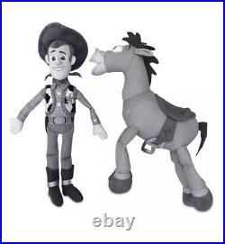 Disney Toy Story 25th Anniversary Limited Edition Woody & Bullseye Plush Set