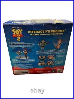 Disney Toy Story 2 BUZZ Lightyear Woody Interactive Ultimate Talking Figures