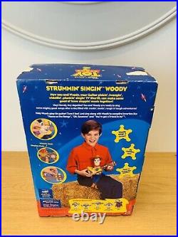 Disney Toy Story 2 Strummin Singing Sheriff Woody 17 Guitar 1999 Mattel