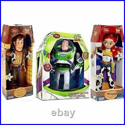 Disney Toy Story 3 Pc Talking Action Figures Dolls Woody Jessie & Buzz NEW