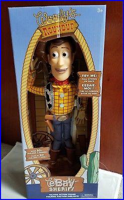Disney Toy Story 3 Pull String Woody The Sheriff 16 Talking Doll Action Figure