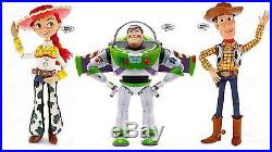 Disney Toy Story 3 TALKING Woody, Jessie, Buzz Lightyear Action figure Dolls set