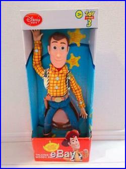 Disney Toy Story 3 Woody Movie size Talking Doll Woody Parlant New with box