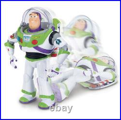 Disney Toy Story 4 Buzz Lightyear with Interactive Drop-Down Action Figure