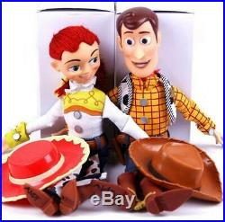 Disney Toy Story 4 Interactive Buddies Talking Action Figuers Jessie & Woody N