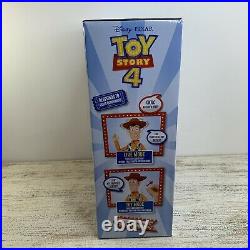 Disney Toy Story 4 Sheriff Woody Interactive Drop Down Action Figure Doll