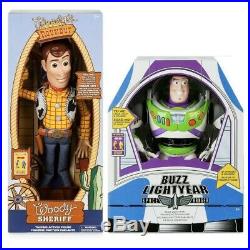 Disney Toy Story 4 TalKing Woody & BUZZ Lightyear 16 Action figure Toys NEW