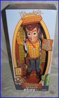 Disney Toy Story 4 Talking 14 Sheriff Woody Doll New in Box Box has some wear