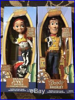Disney Toy Story 4 Talking Woody & Jess Lightyear 16 Action figure Dolls -READ