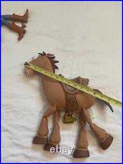 Disney Toy Story Bullseye Horse Plush with Sound/Vibration Woody withMusical Guitar