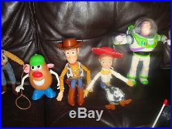 Disney Toy Story Bundle Buzz Woody Jessie Mr Potato RC etc JOB LOT DOLLS