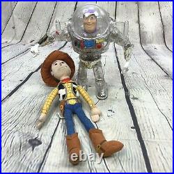 Disney Toy Story Buzz Lightyear Interstellar Clear Talking Toy Woody Plush Doll