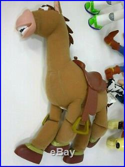 Disney Toy Story Buzz Woody Pull String Jessie 16 Bullseye Slinky Large Dolls