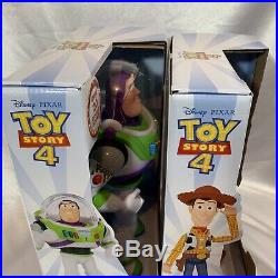 Disney Toy Story Collection Talking Sheriff Woody Doll and Buzz Light year NEW