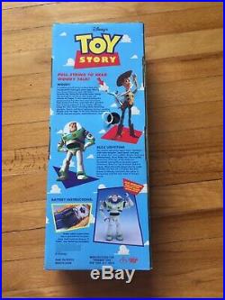 Disney Toy Story Collection Thinkway Woody Doll 1st Edition RARE 1995