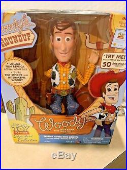 Disney Toy Story Exclusive Signature Collection Talking Woody The Sheriff Doll