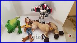 Disney Toy Story Figure Set Toys Woody Buzz Bullseye Rex