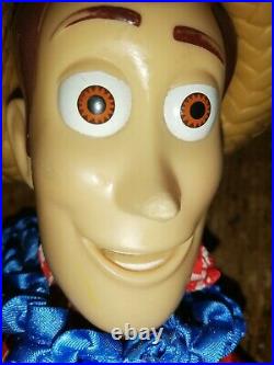 Disney Toy Story Hawaiian Vacation Talking Woody & Jessie Dolls 14 HTF Thinkway