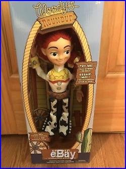 Disney Toy Story Jessie And Woody Talking Plush Doll Figure Pull String