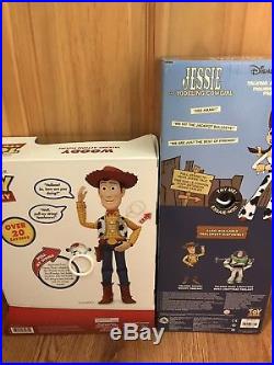 Disney Toy Story Jessie And Woody Talking Plush Doll Figure Pull String
