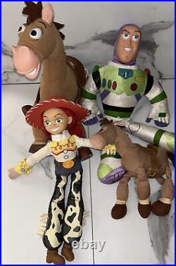Disney Toy Story Lot Woody's Roundup 2x Bullseye, Buzz And Jessie Fast Shippin