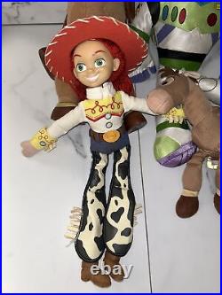Disney Toy Story Lot Woody's Roundup 2x Bullseye, Buzz And Jessie Fast Shippin