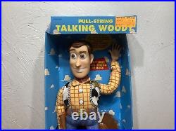 Disney Toy Story Orignial Pull String Talking Woody 1995 New In Box Thinkway