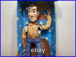 Disney Toy Story Orignial Pull String Talking Woody 1995 New In Box Thinkway