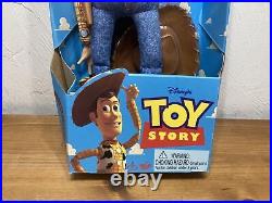 Disney Toy Story Orignial Pull String Talking Woody 1995 New In Box Thinkway