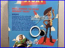 Disney Toy Story Orignial Pull String Talking Woody 1995 New In Box Thinkway