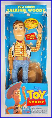Disney Toy Story PULL-STRING TALKING WOODY Official Figure PIXAR Limited 1995